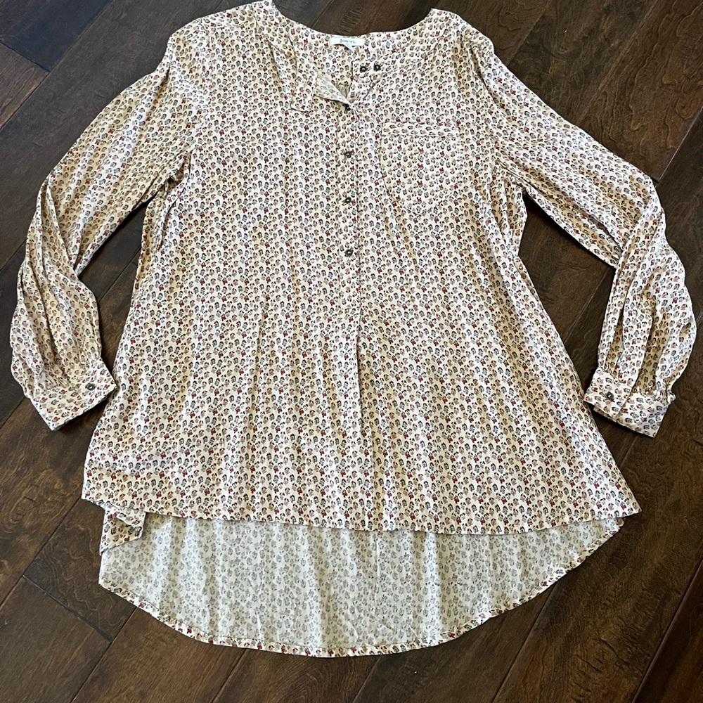 Floral fall top